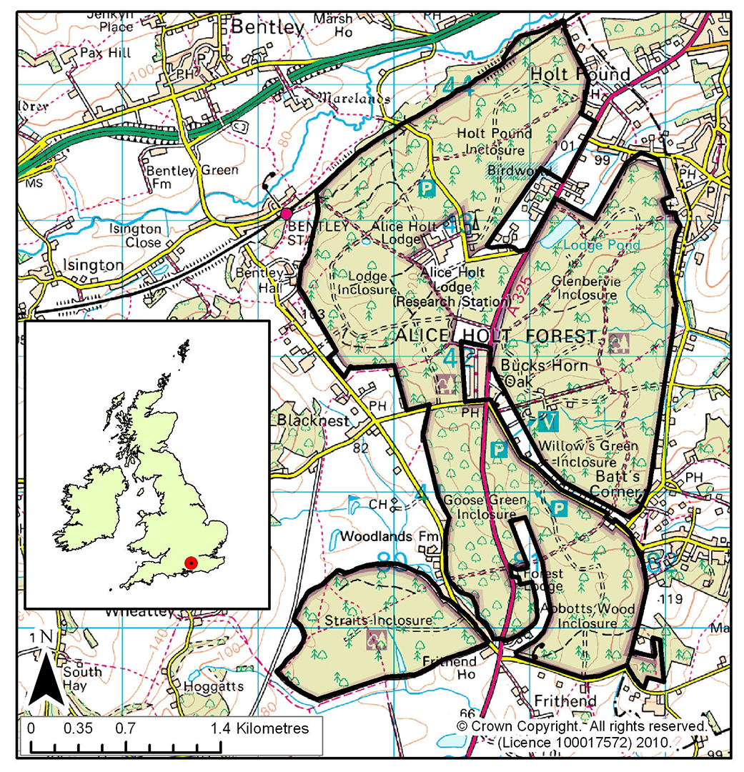 Site boundary & location map