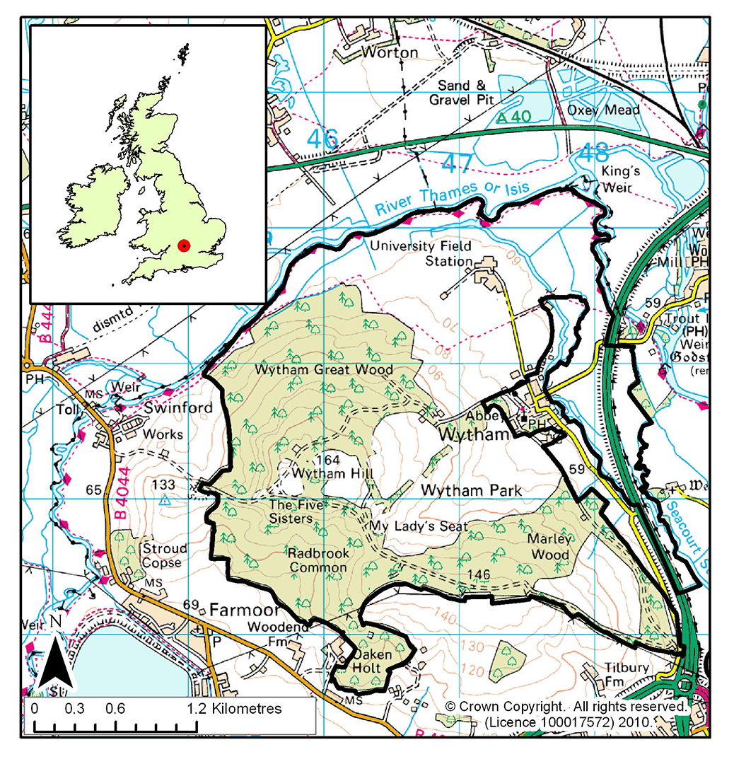 Site boundary and location map